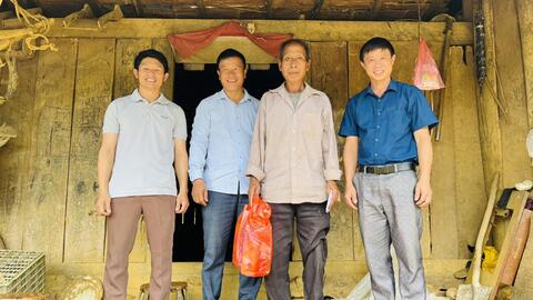 Thăm và tặng quà các Thương binh, người có công, gia đình liệt sĩ nhân dịp kỷ niệm 77 năm ngày Thương binh – Liệt sĩ  (27/7/1947 – 27/7/2024)